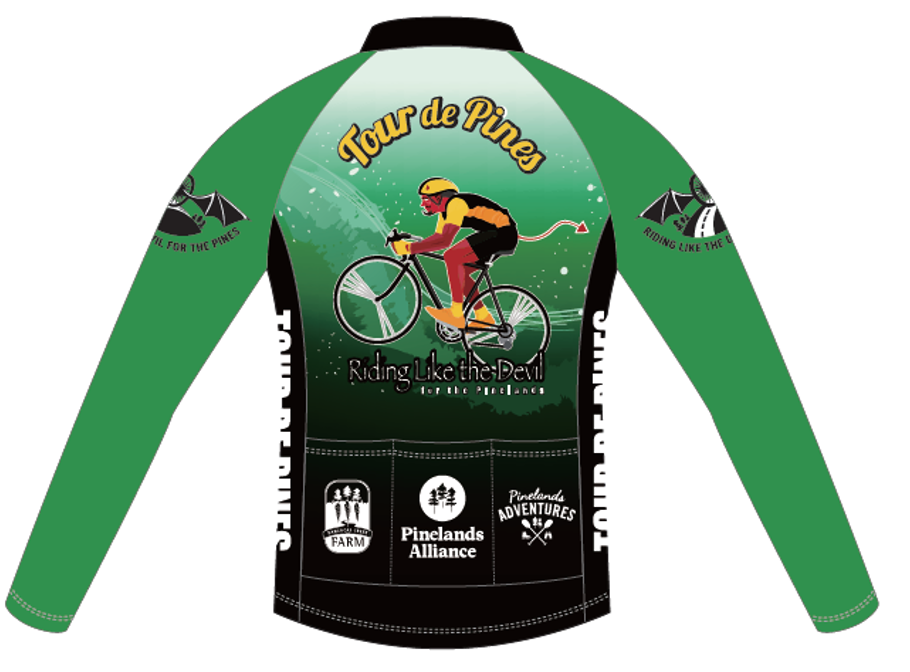 Tour de Pines Riding Devil Long Sleeve Jersey - Image 2